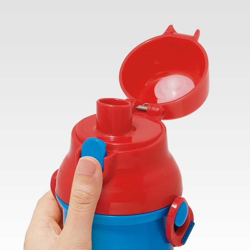 日本製 Skater 銀離子直飲水壺 (附肩帶) - SpiderMan