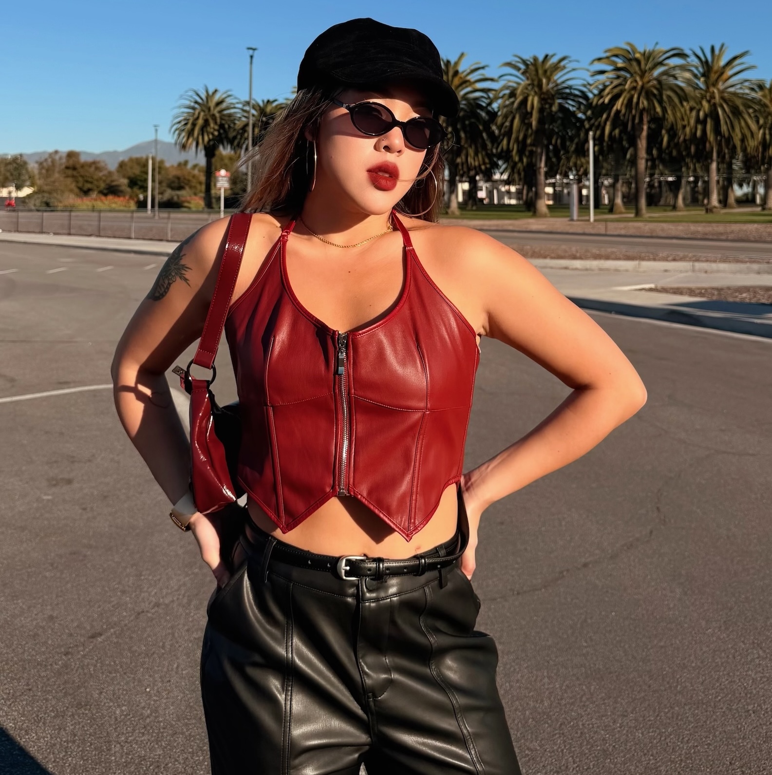 復古簡約真皮皮帶