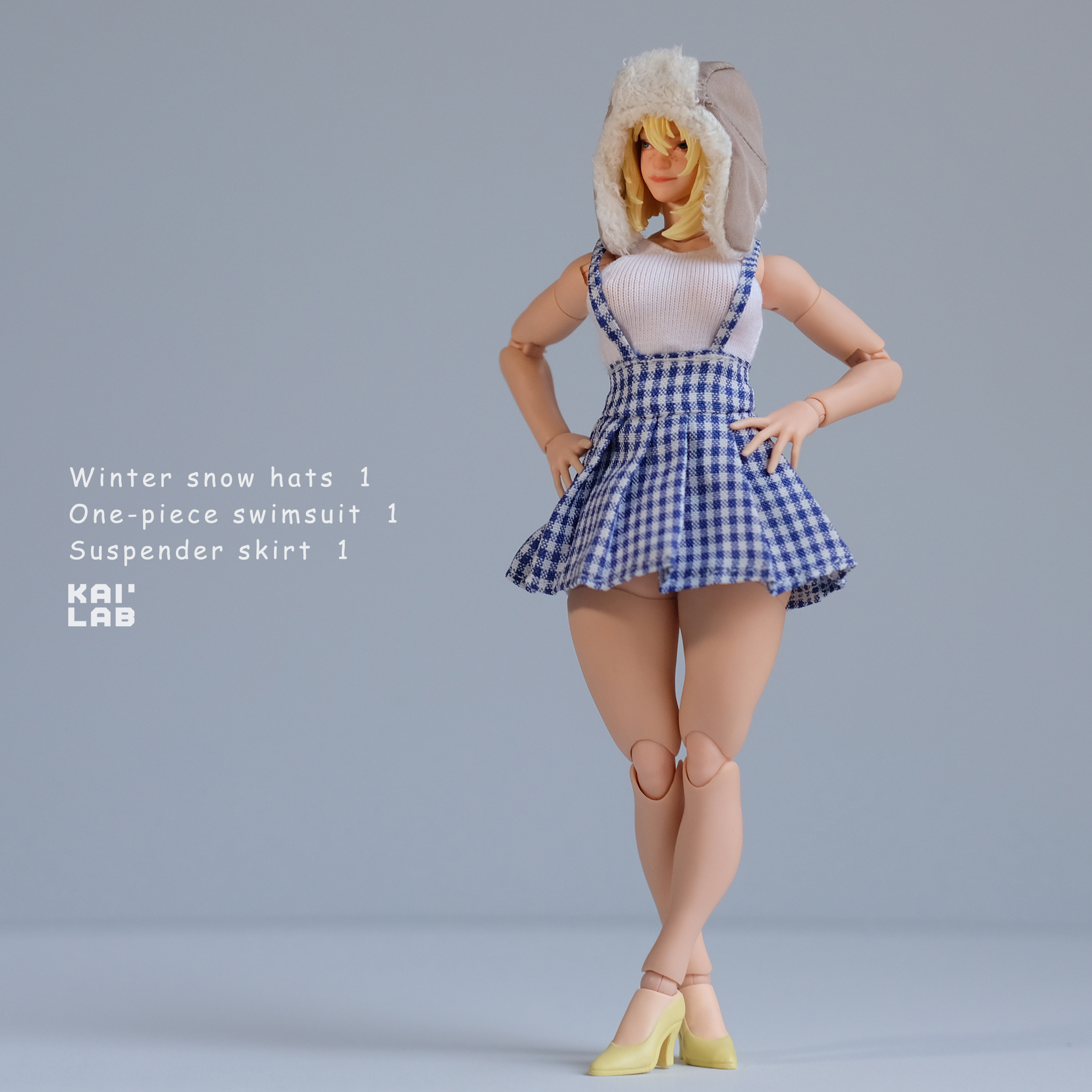 (Pre-Order)  KAI LAB 1/12  Female Clothing accessories (B)  (Fury toys Female body fit)