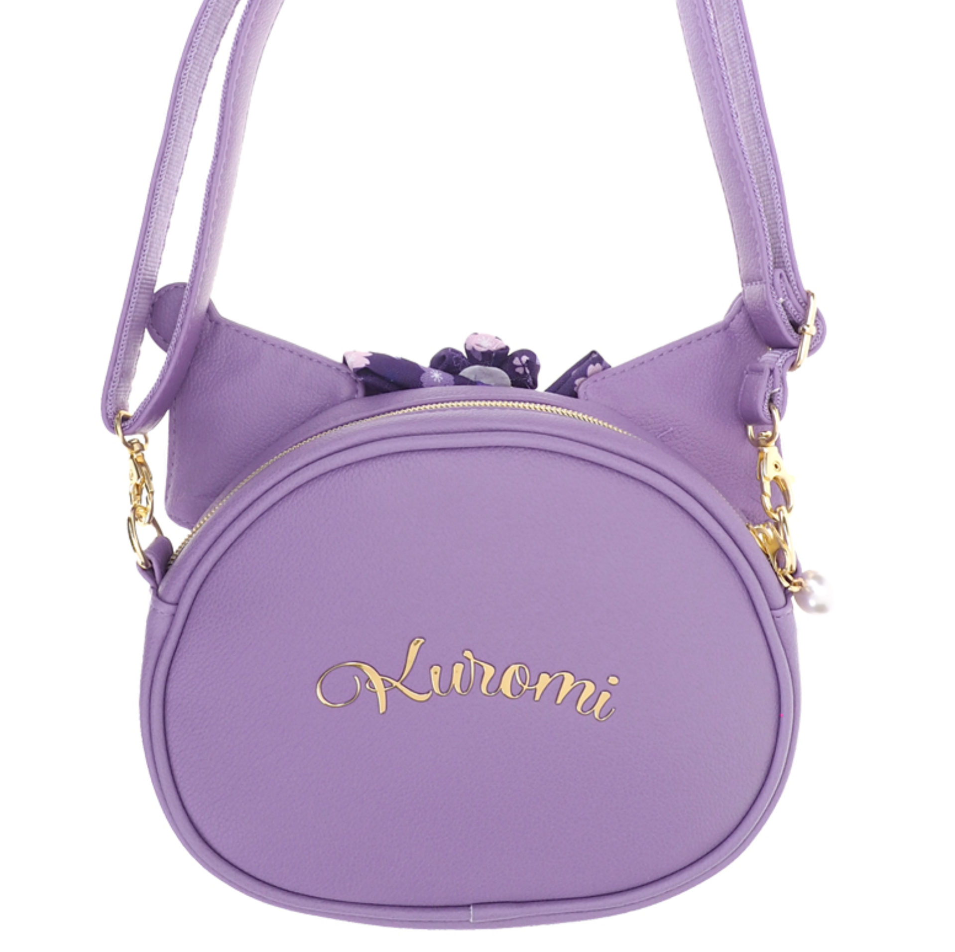 Kuromi CNY Plush Shoulder Bag 公仔頭型斜揹袋 9-8273-7