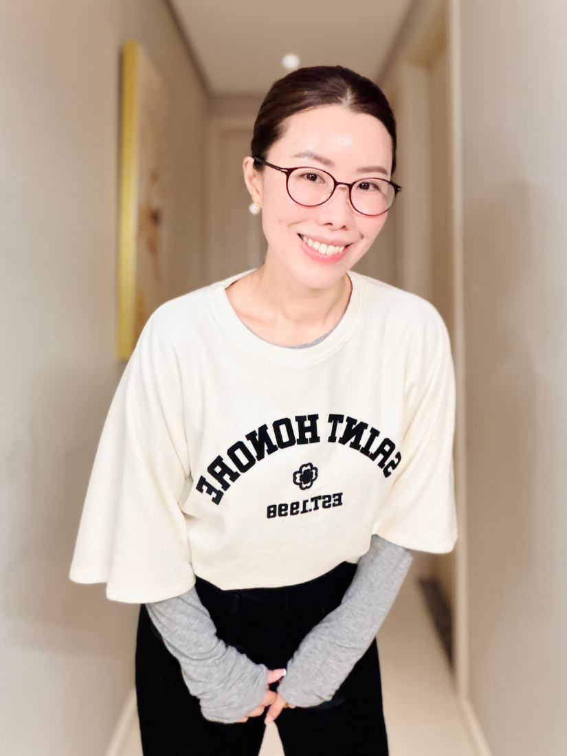 Natalie 3/4 Sleeve Lettered Fleece Top [ 3 colors / Free ]