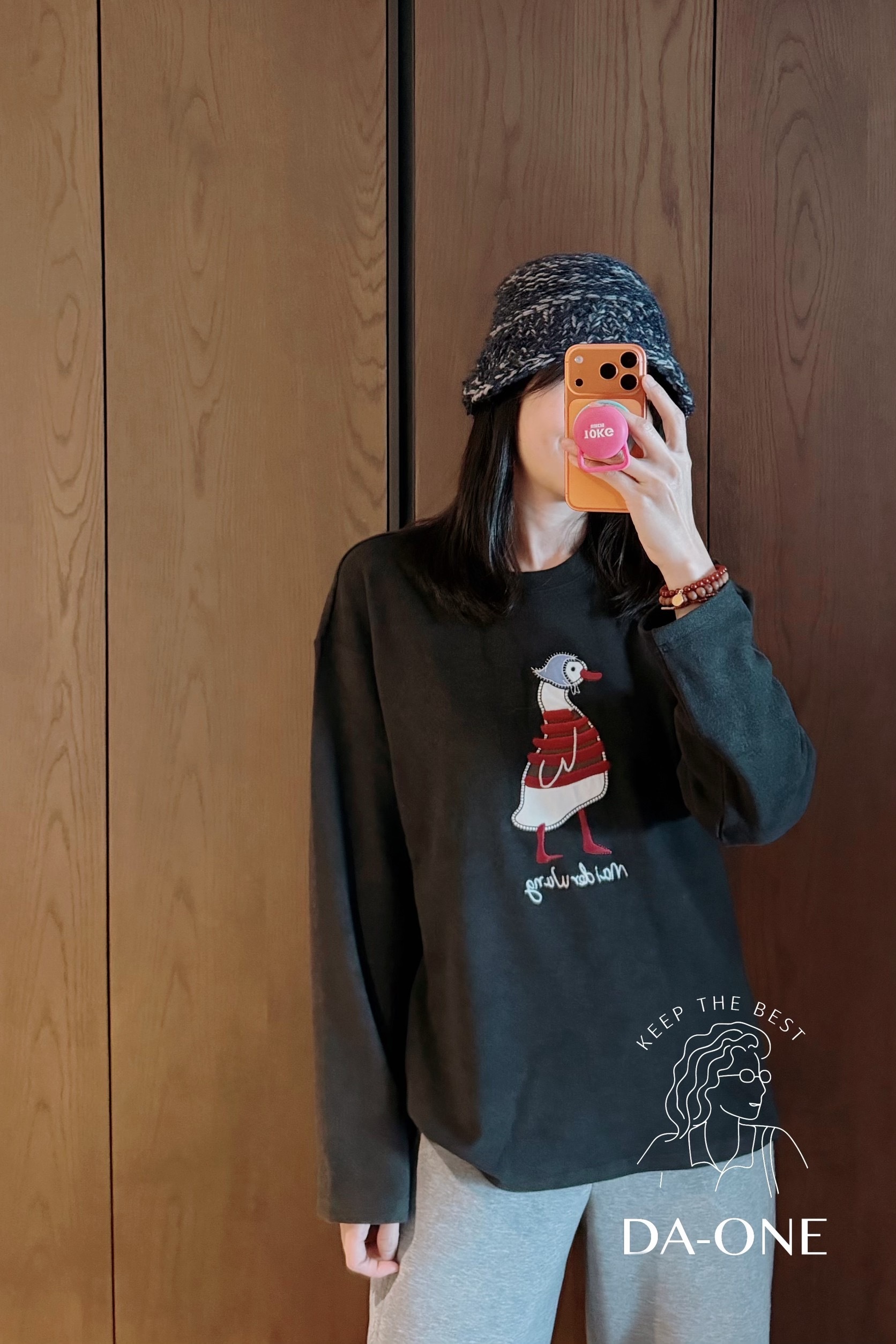 11012 皇鵝娘德絨柔軟上衣