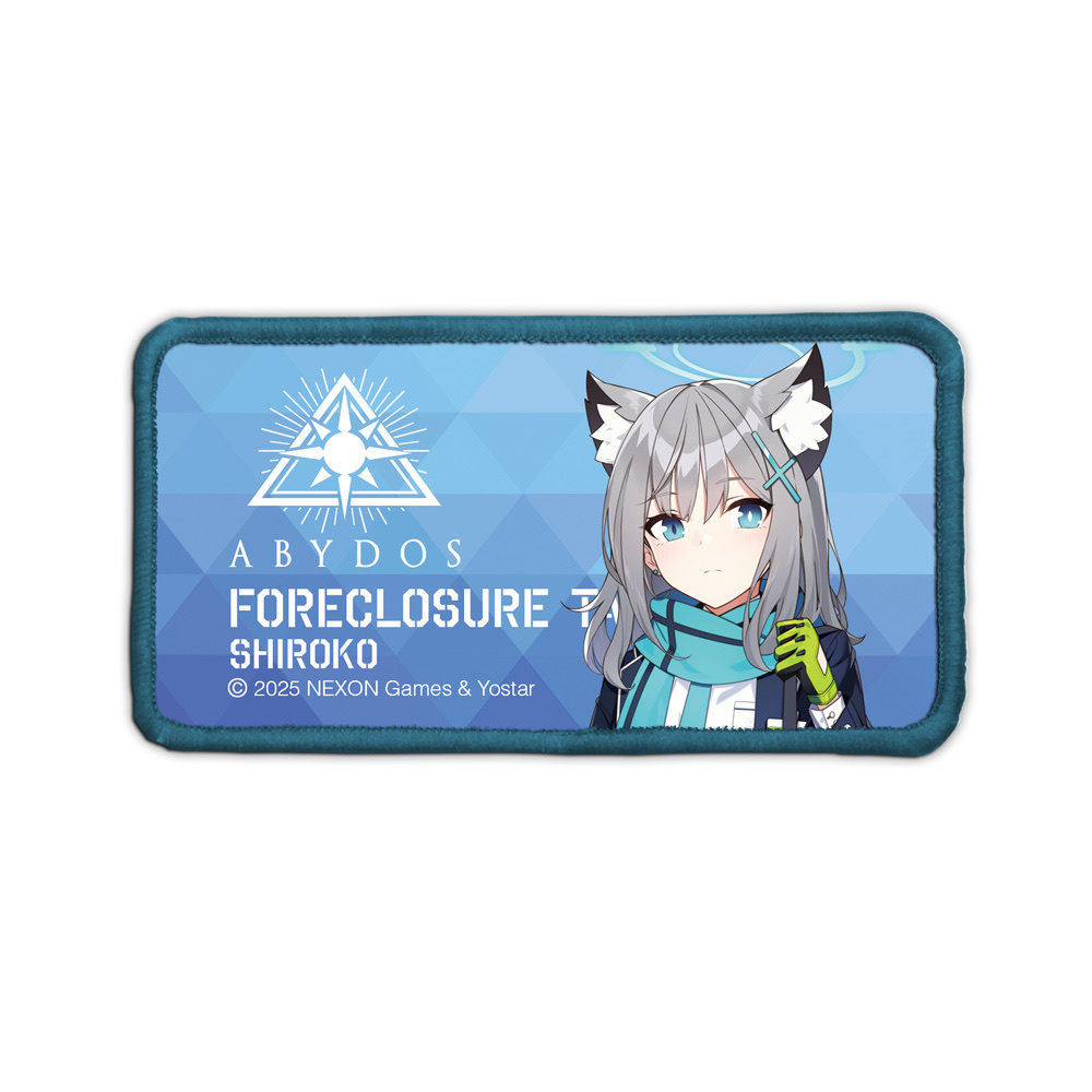 Cospa 011926 『ブルーアーカイブ』シロコ 脱着式フルカラーワッペン [ブルーアーカイブ -Blue Archive-] 魔術貼章