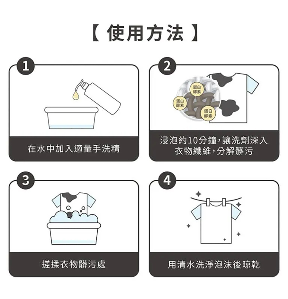 淨毒五郎 酵素衣物手洗精補充瓶1000ml