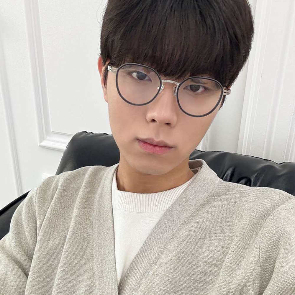 【CARIN】JEAN X C2 多邊形框光學眼鏡(灰)♣0度藍光