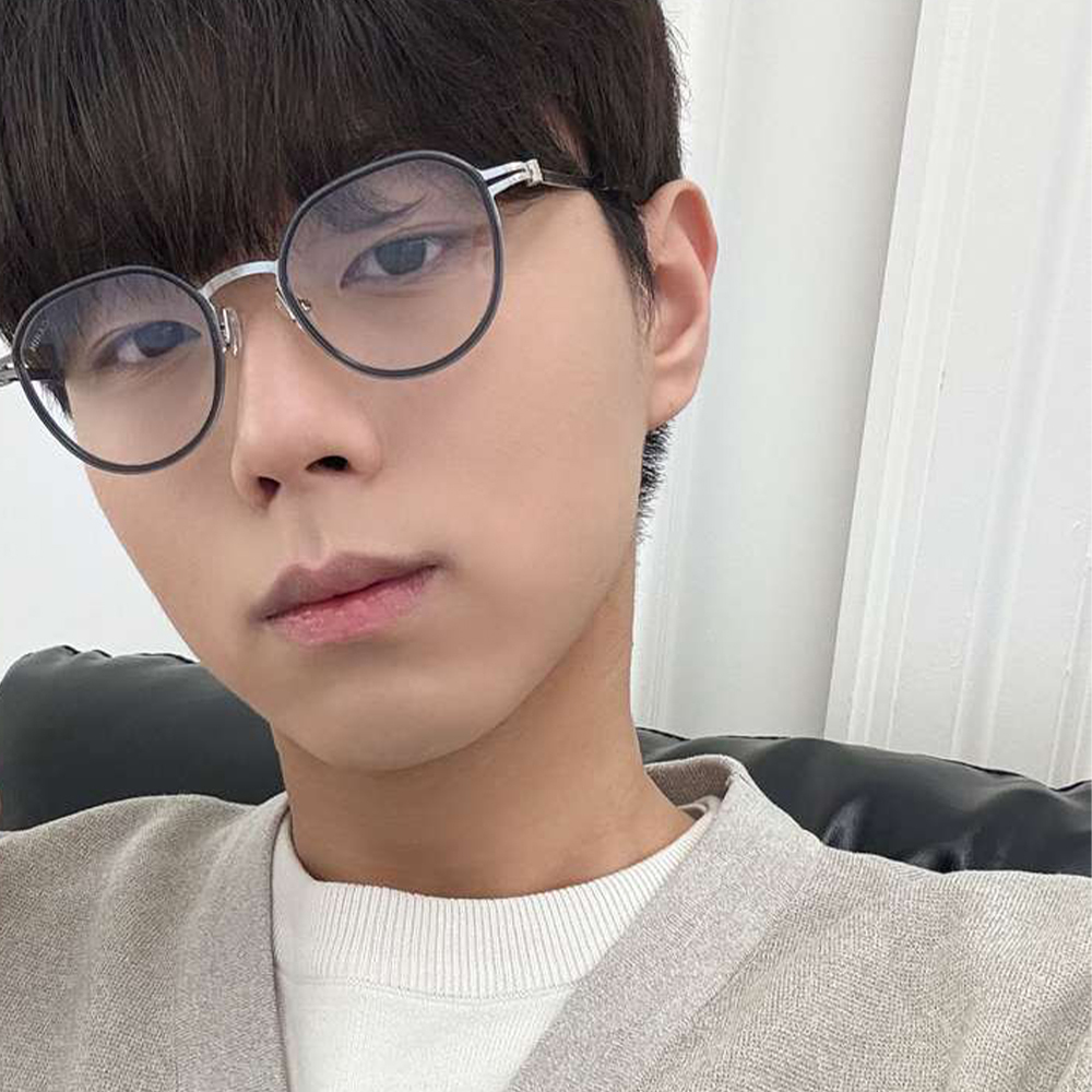 【CARIN】JEAN X C2 多邊形框光學眼鏡(灰)♣0度藍光