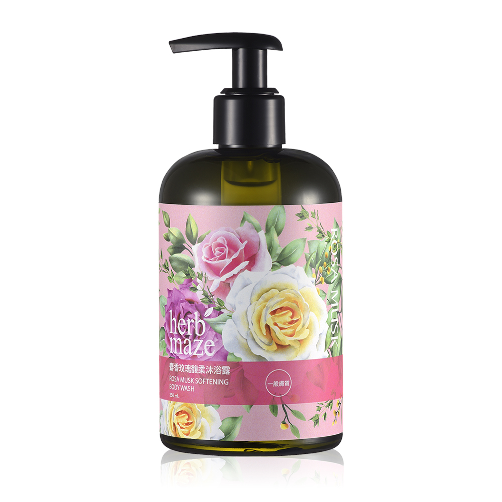 麝香玫瑰馥柔沐浴露350ml