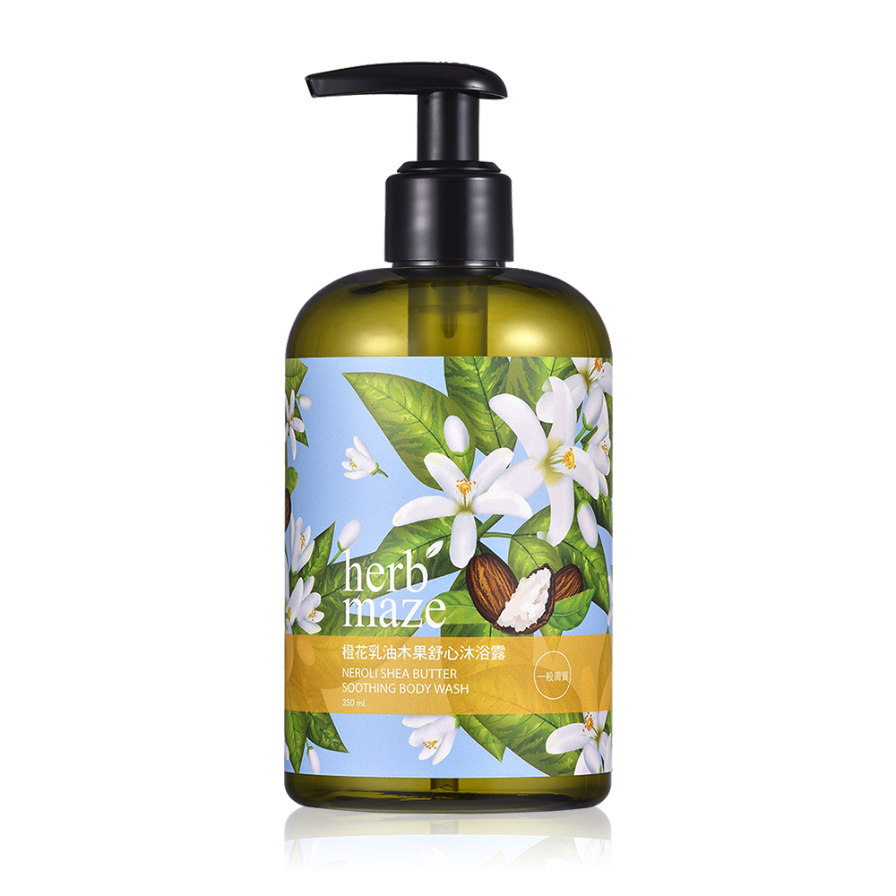橙花乳油木果舒心沐浴露350ml