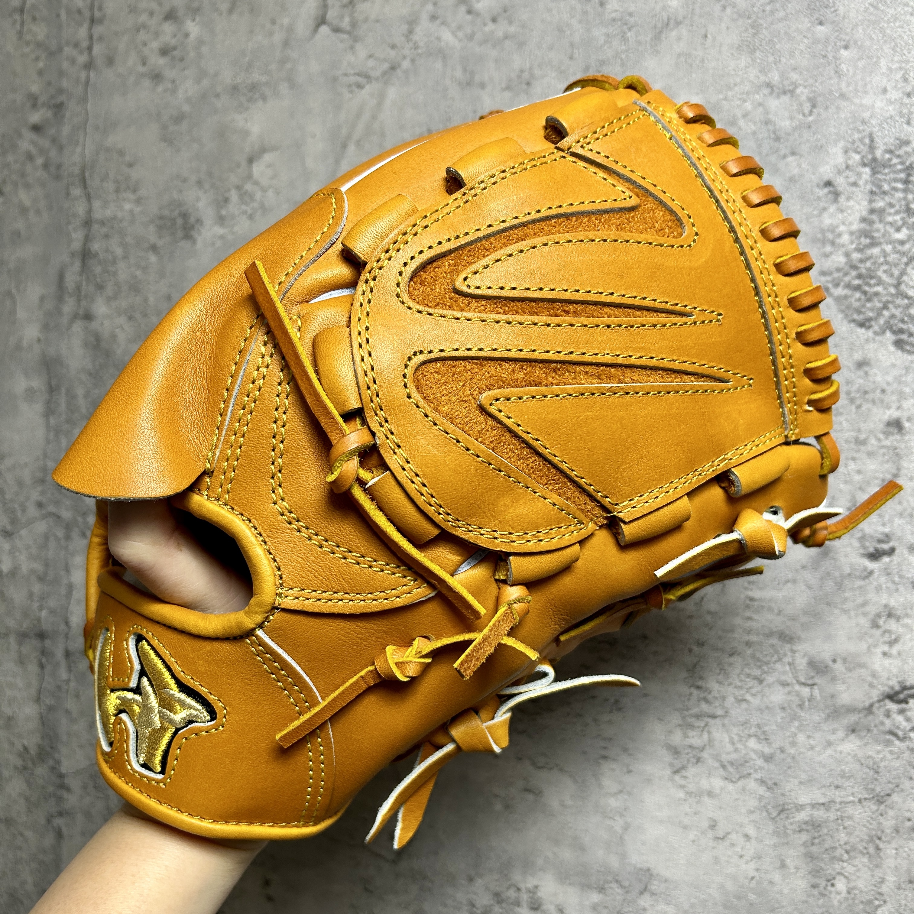 11.4吋 WP 獨角獸 北海道和牛 硬式 投手 經典棕色 WGK6P11 西島刻印