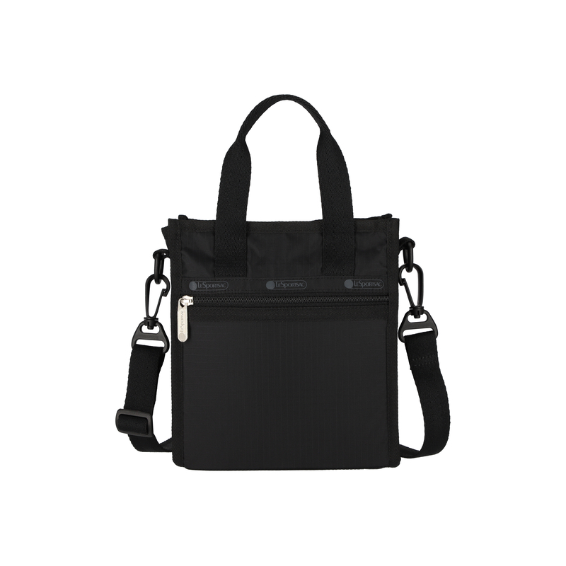 迷你方型手挽/斜揹袋 (RECYCLED BLACK)