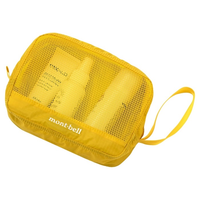Mont-bell Mesh Case S 旅行收納袋 盥洗包 化妝包 1123681 (4色選擇) [HappyOutdoor]