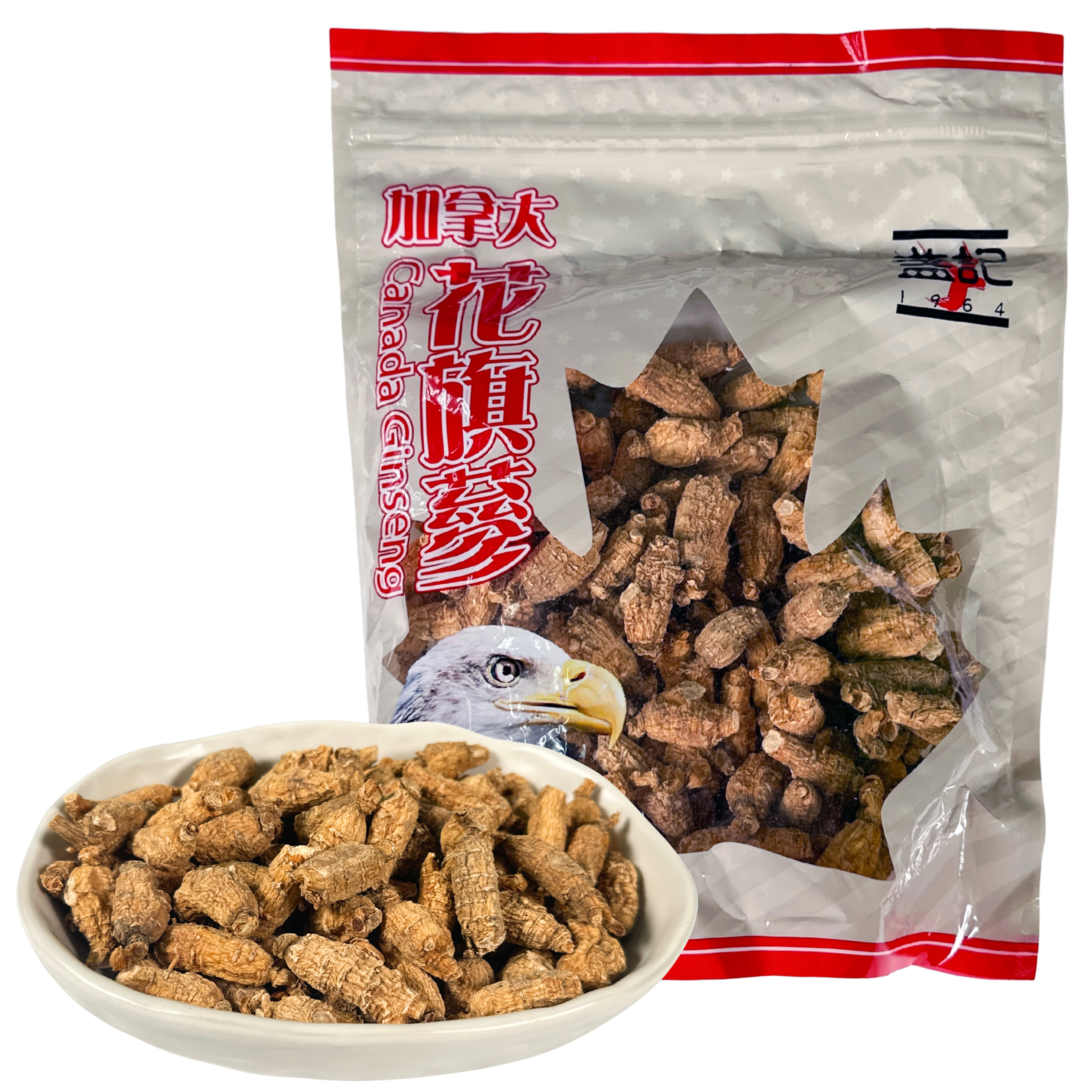 加拿大180粒泡蔘 (半斤裝)