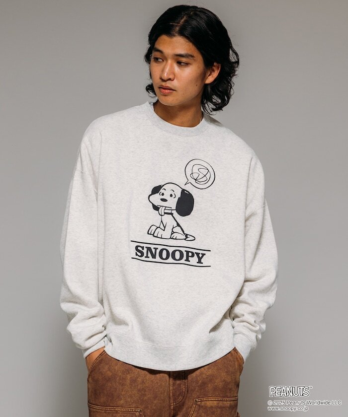 限時特價預購┃FREAK'S STORE X PEANUTS 聯名 復古史努比 寬鬆 衛衣 大學T