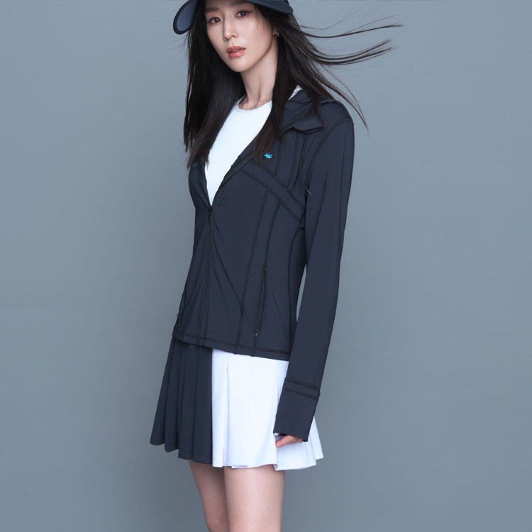 Two tone pleated Golf skirt