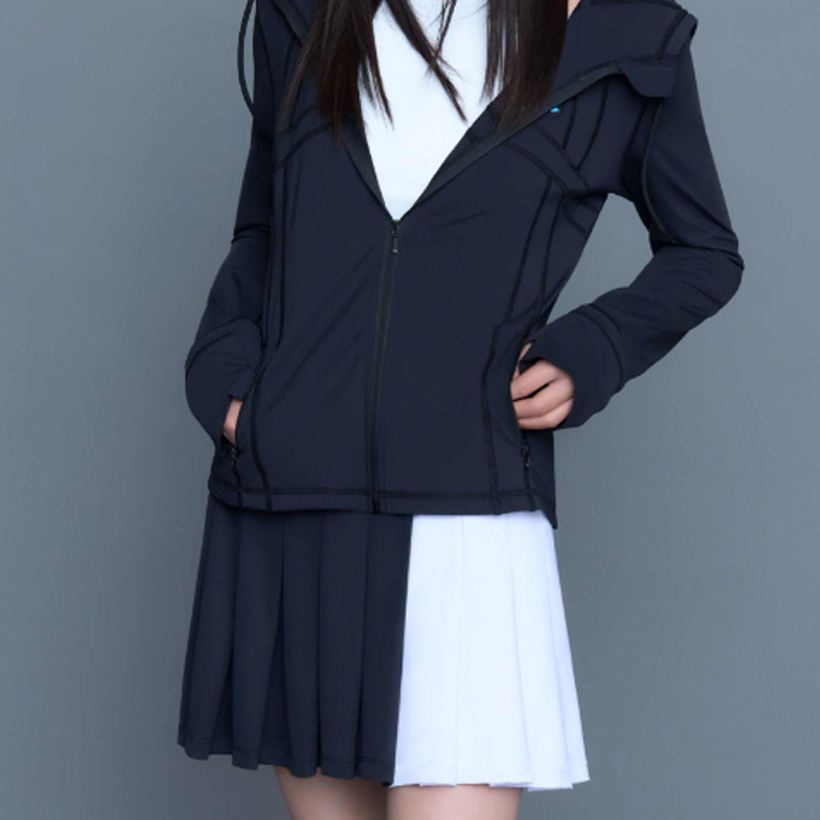 Two tone pleated Golf skirt