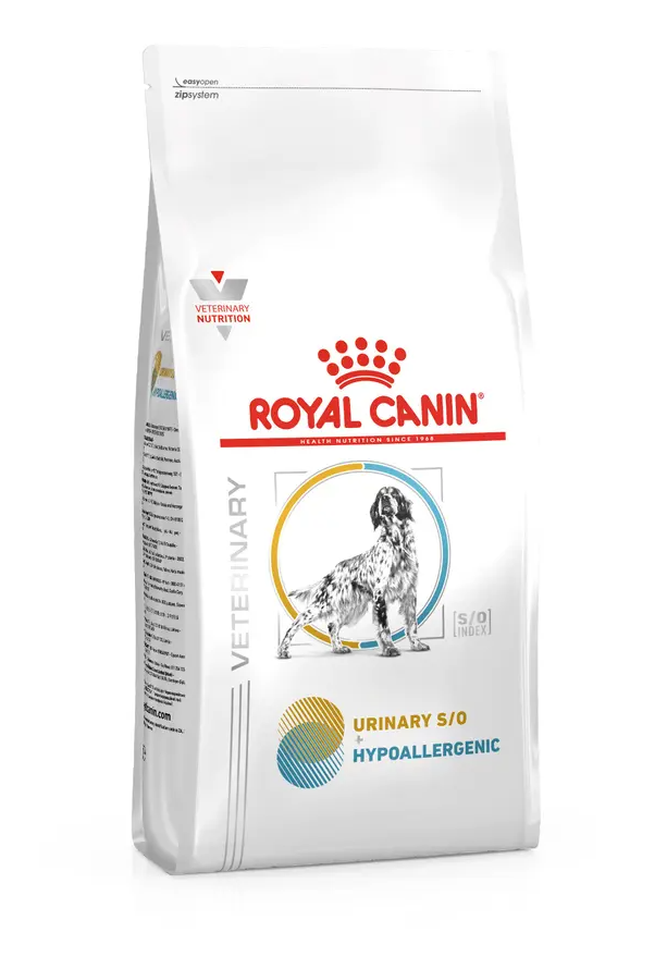 Royal Canin - 獸醫配方 - Urinary S/O + Hypoallergenic 成犬泌尿道 + 低敏感處方乾糧 3.5kg