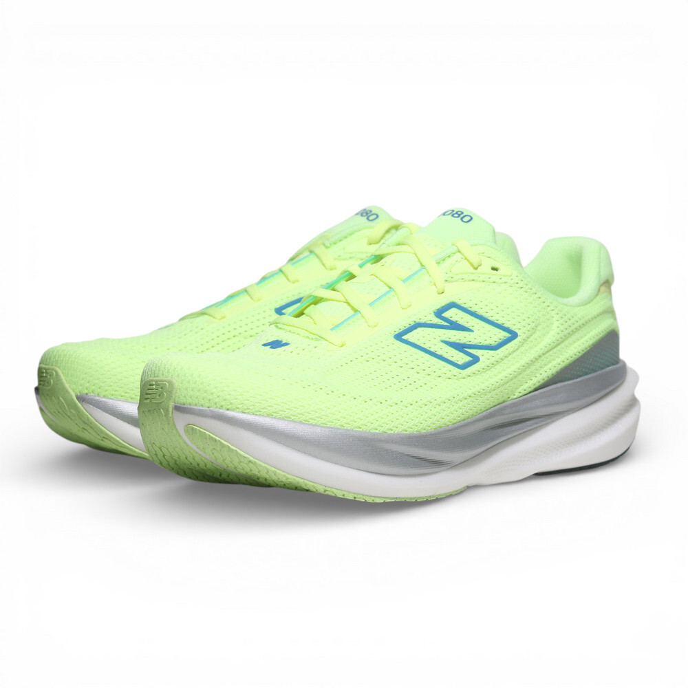 NEW BALANCE 慢跑鞋 NB1080 V15 螢光綠 2E寬楦 男 M10802HR