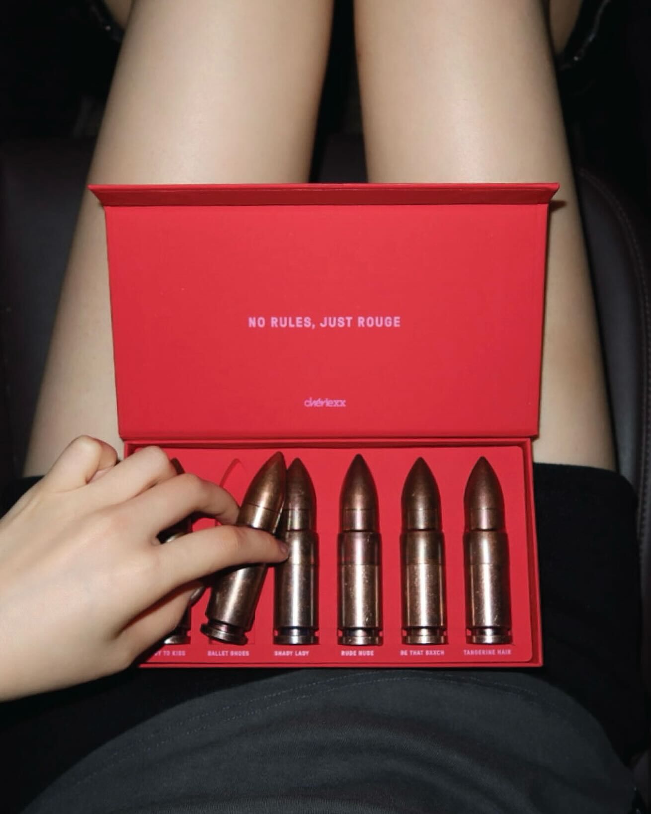 cheriexx 霧面子彈口紅