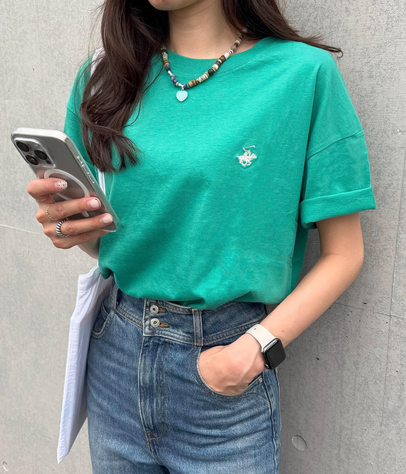 【預購】JN010902 BEVERLY HILLS POLO CLUB LOGO短袖上衣