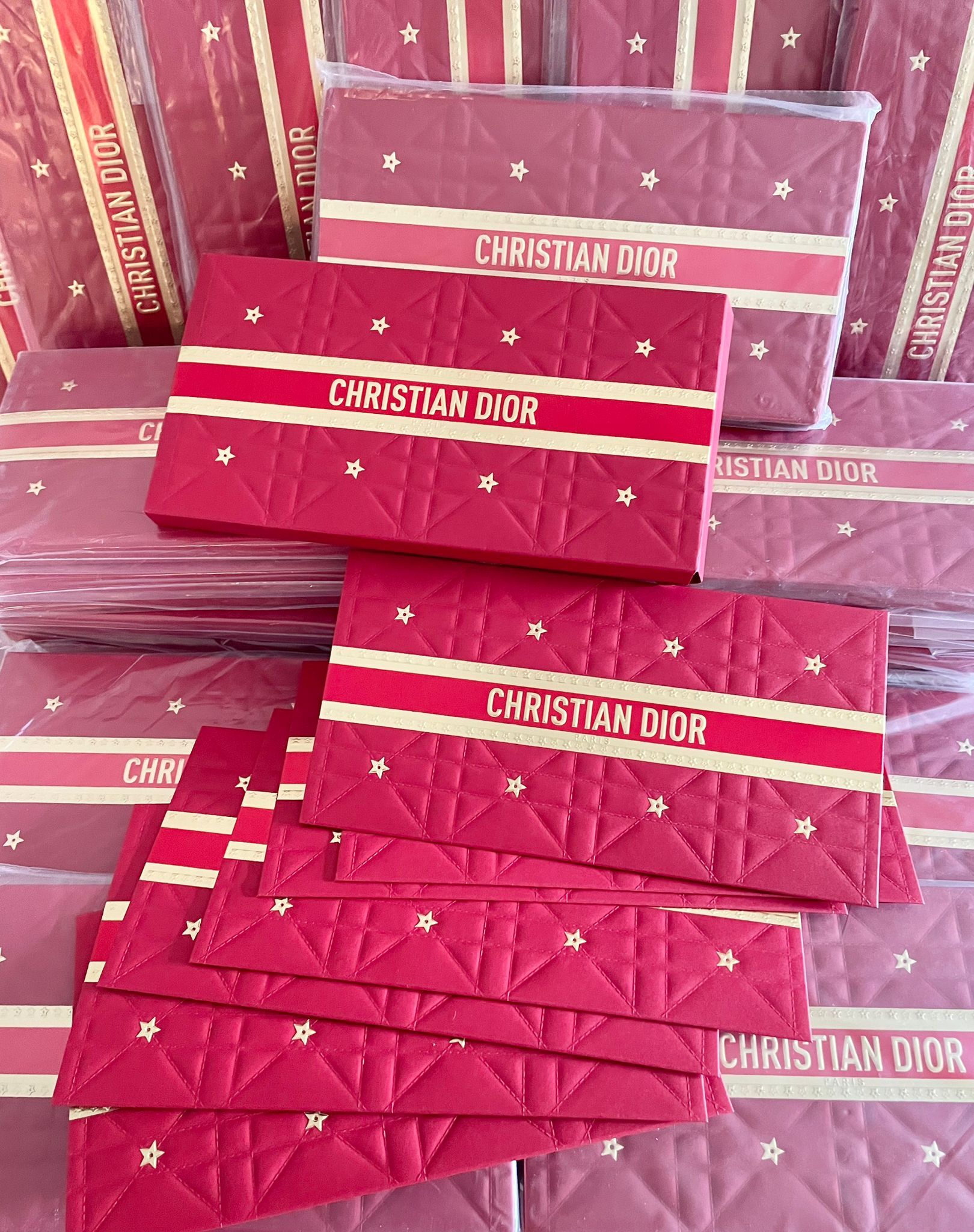 現 貨 (由倉庫直出)丨2026 CHRISTIAN DIOR 燙金字樣利是封🧧 (1 set 8 個)