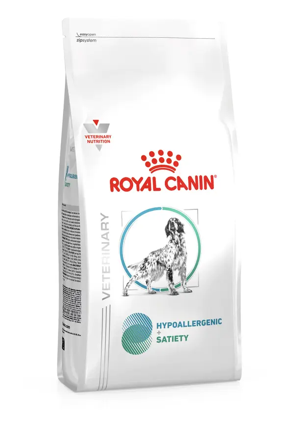 Royal Canin - 獸醫配方 - Hypoallergenic + Satiety Weight Management 成犬低敏感 + 飽足感處方乾糧