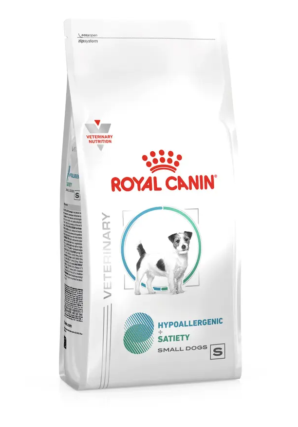Royal Canin - 獸醫配方 - Hypoallergenic + Satiety Weight Management (Small Dog) 小型成犬低敏感 + 飽足感處方乾糧