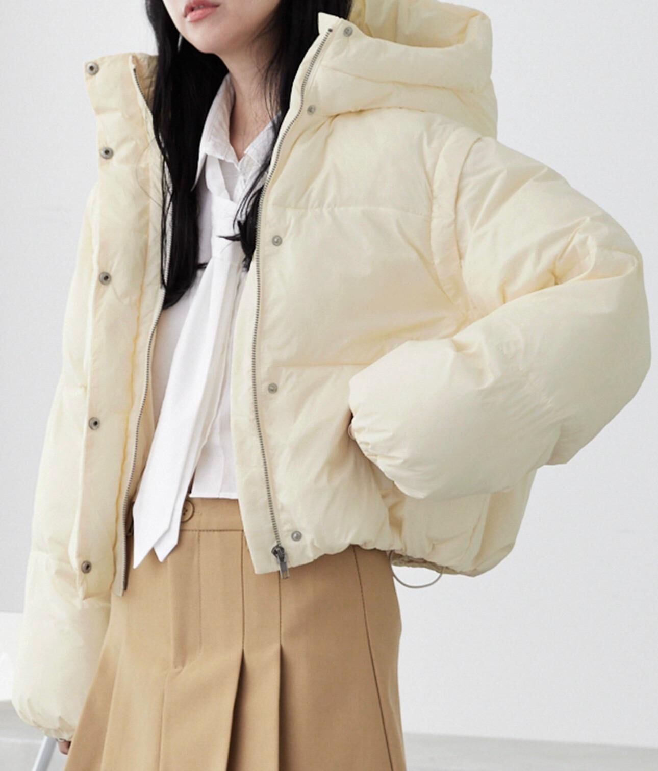 【預購】JN010905 MONO-MART 2WAY連帽外套/背心