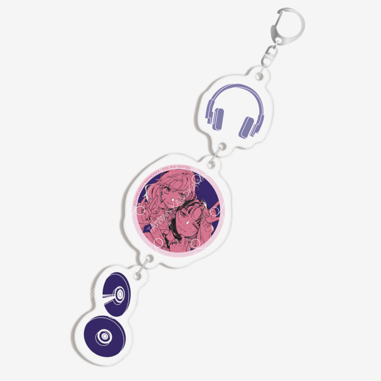 我在意的對象並不是男人(原作) 串串壓克力鑰匙圈 A