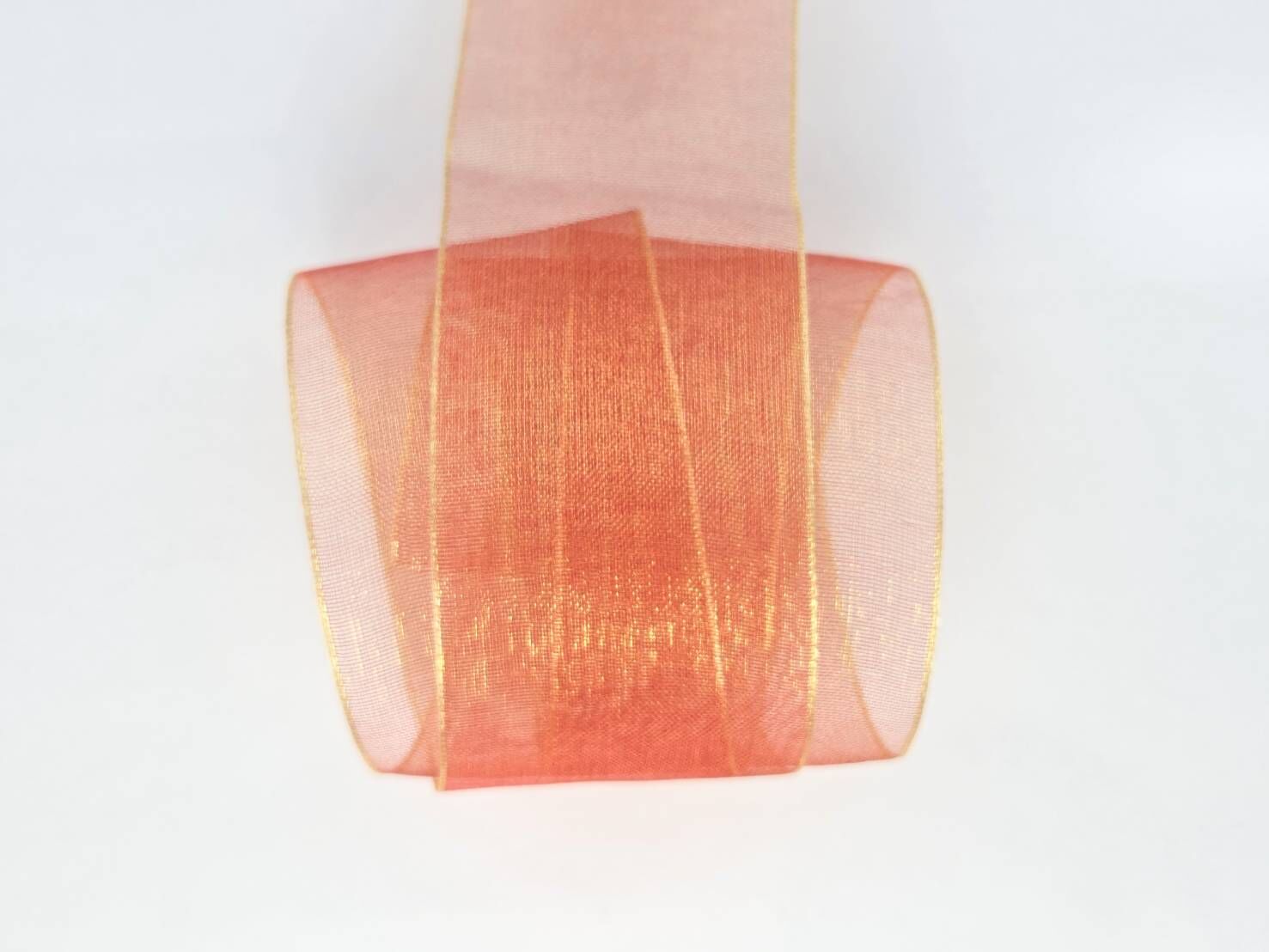 極薄雙色波光網紗 38mm_10色