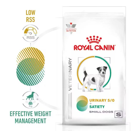 Royal Canin - 獸醫配方 - Urinary S/O + Satiety Weight Management (Small Dog) 小型成犬泌尿道 + 飽足感處方乾糧