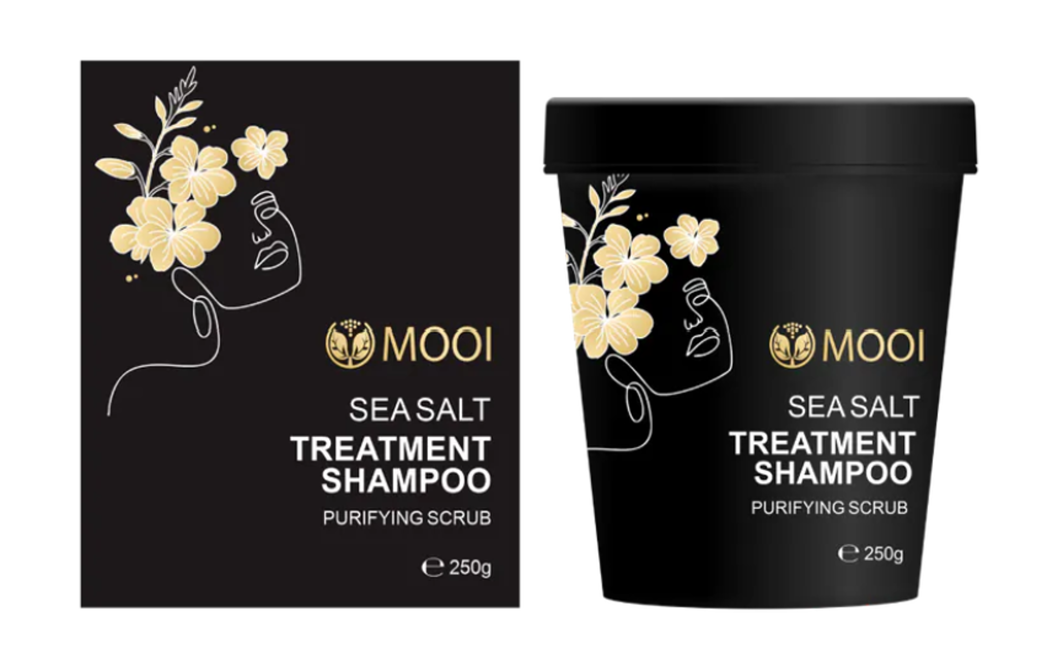 A21 MOOI 海鹽淨化洗髮霜 250g