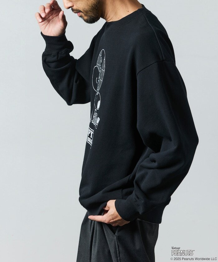限時特價預購┃FREAK'S STORE X PEANUTS 聯名 查理布朗 史努比日式茶室 寬鬆 衛衣 大學T