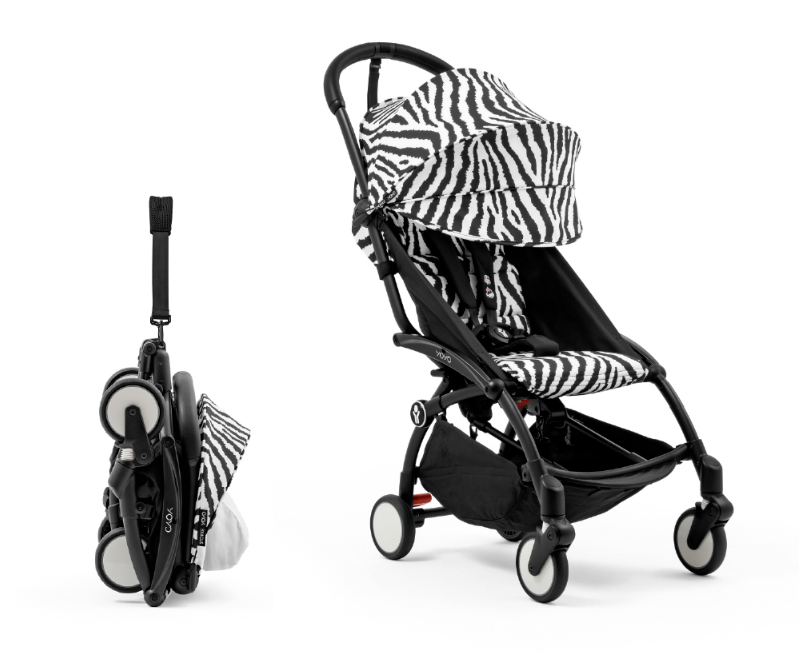 Stokke YOYO³ 6+推車套件組合 - 狂野系列_斑馬
