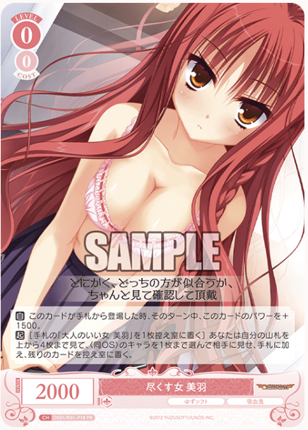 【OS01/R01-P18 PR】尽くす女 美羽