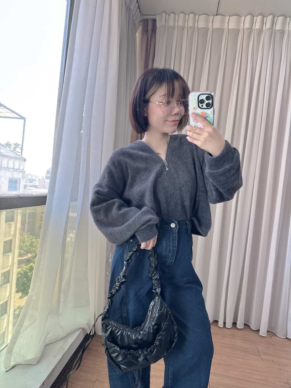 阿短自留款！挺版工裝褲（後鬆緊）