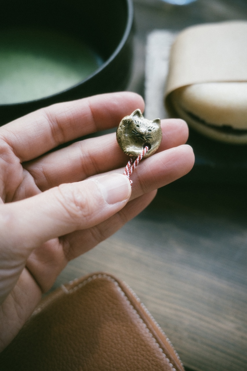 中川政七日本製真鍮福貓招財懷中御守