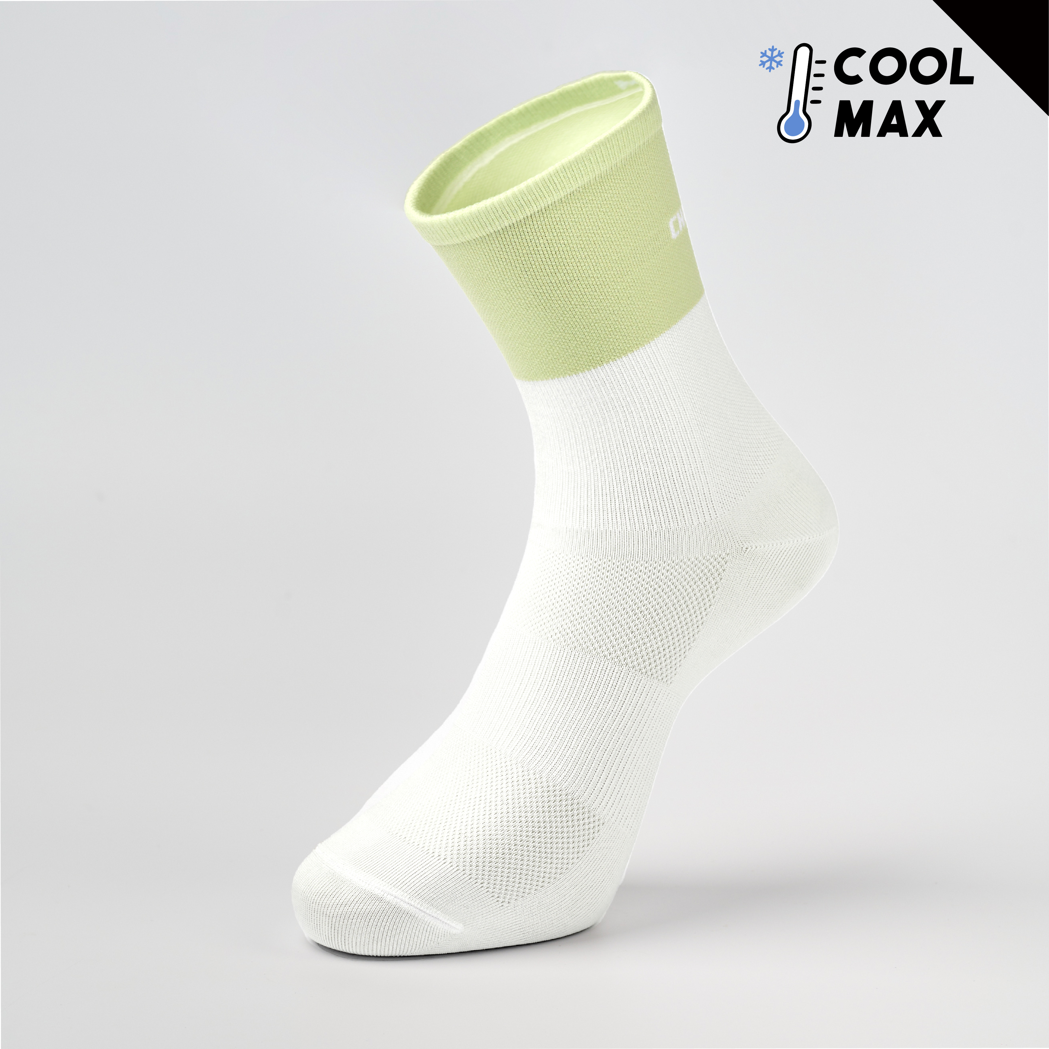 Deuce 機能自行車襪〈淺綠〉