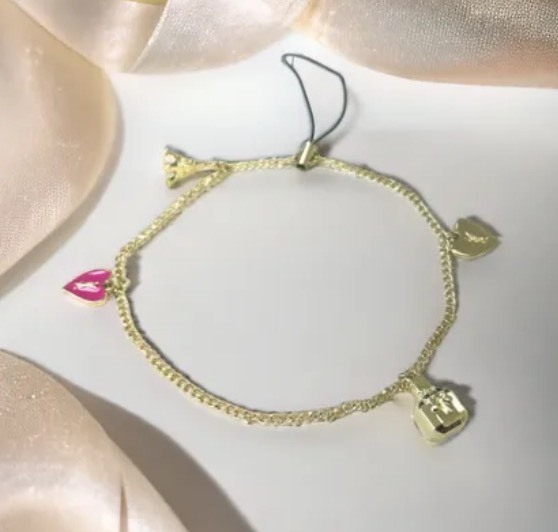 YSL反轉巴黎手機質感掛鏈