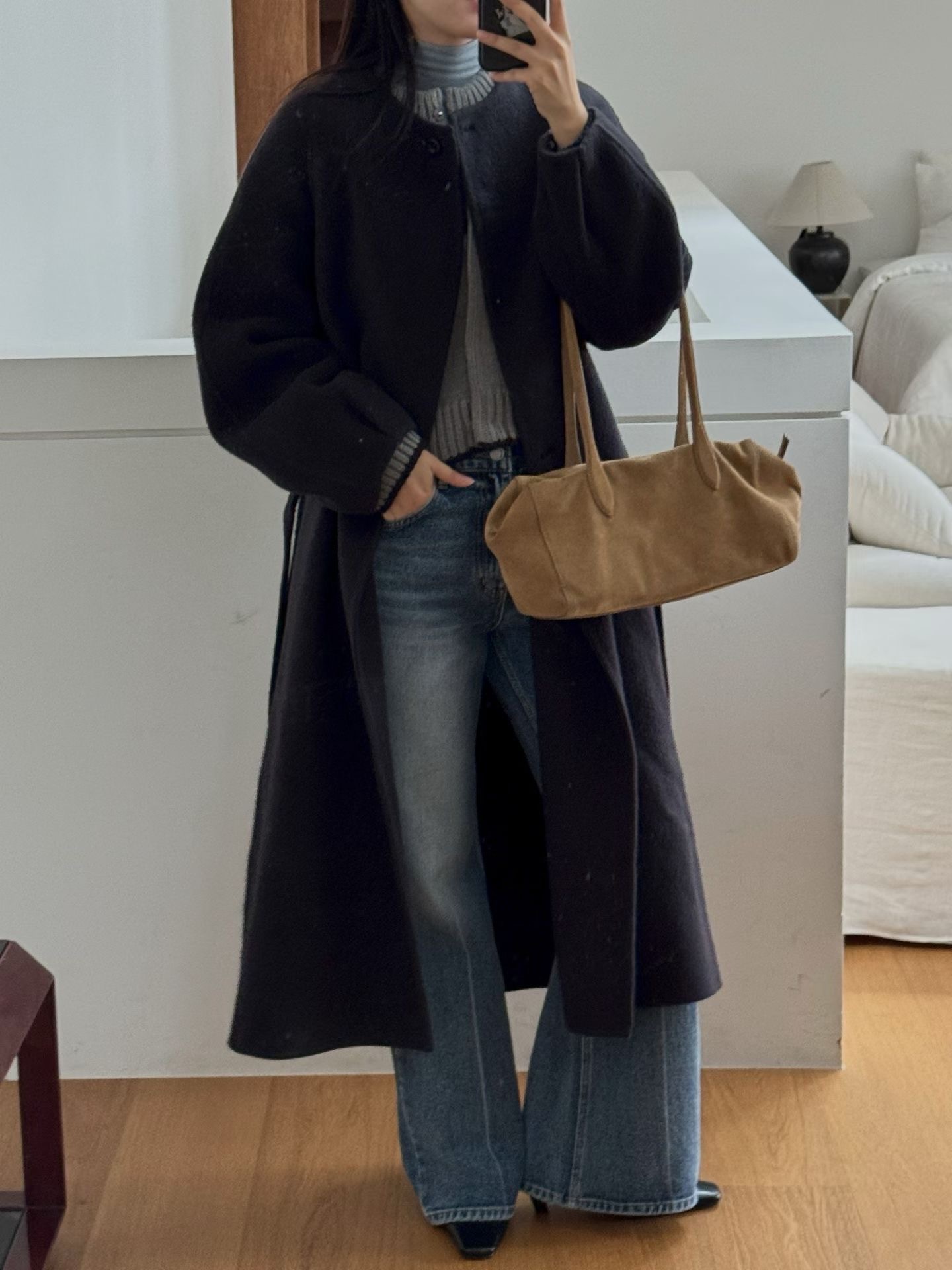 (韓國預訂SALE) WJ2589 Benoit Long Handmade