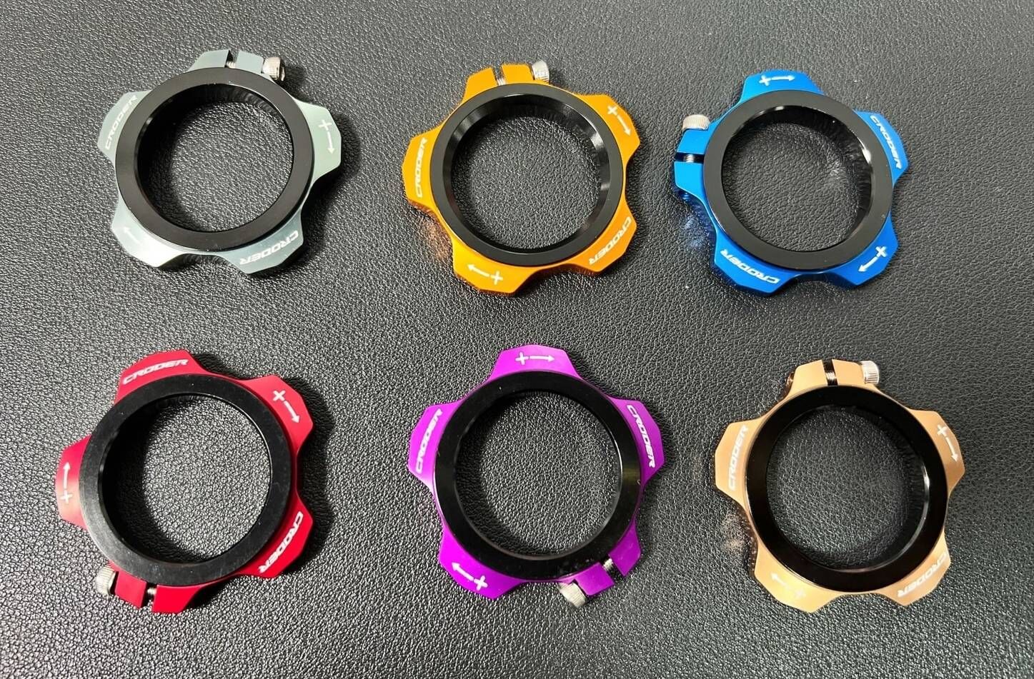 CRODER SRAM DUB 左腿迫緊環 預壓環 附內環鋁合金底座 附白鐵螺絲 鋁合金材質 超級耐用 五爪外型