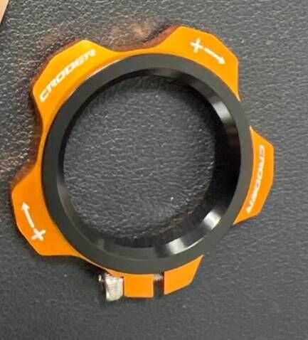 CRODER SRAM DUB 左腿迫緊環 預壓環 附內環鋁合金底座 附白鐵螺絲 鋁合金材質 超級耐用 五爪外型