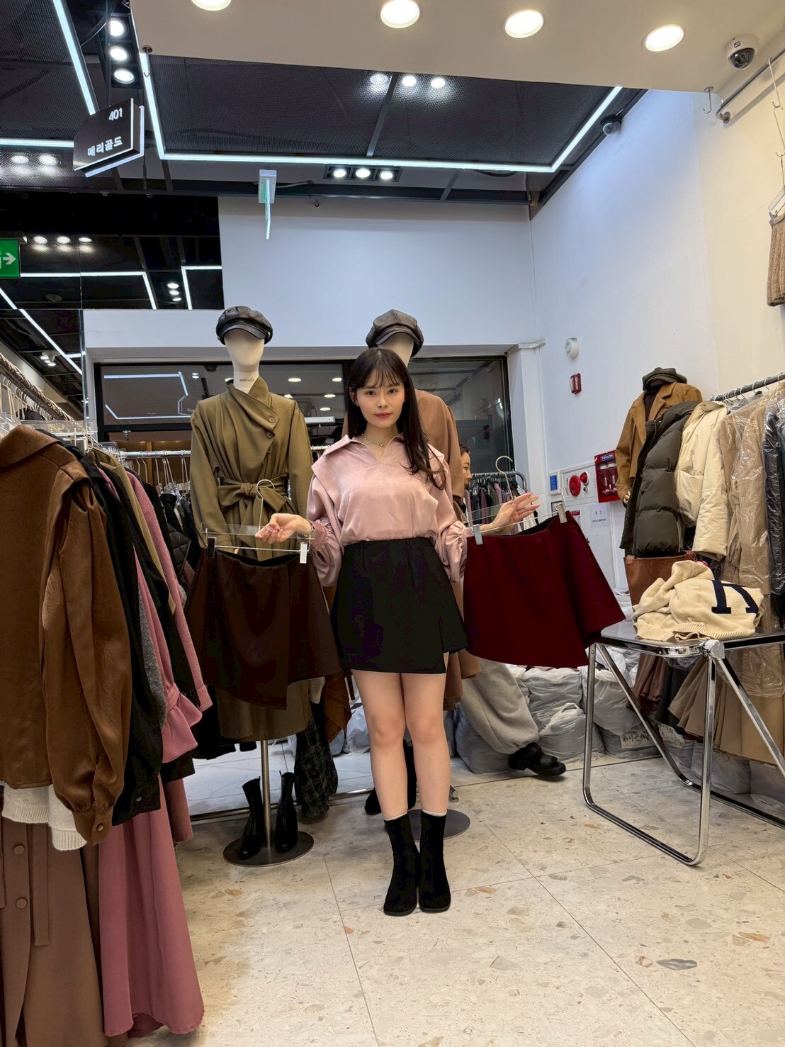 MG5409 前頁短褲裙