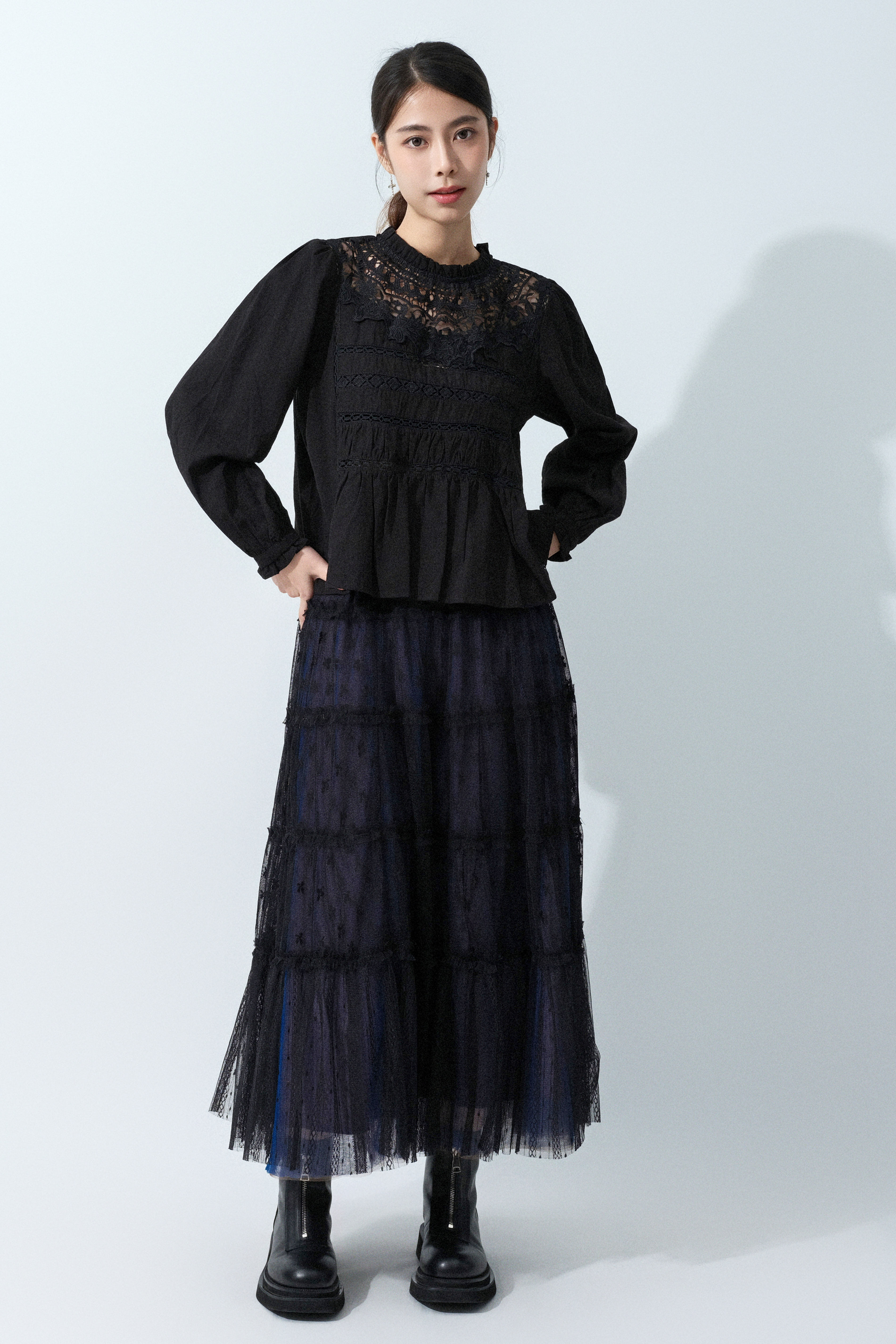 FW25_0318（上衣＋半截裙）