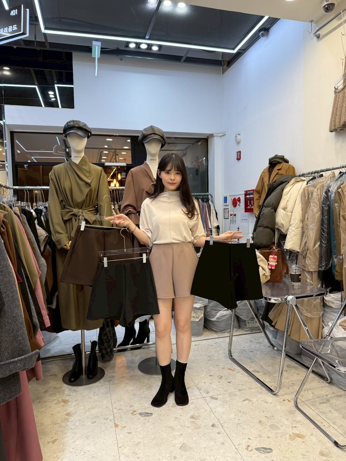 MG5424 全橡筋短褲