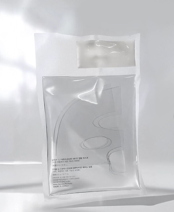 house of b 穀玻透白凝膠面膜 22g*3片