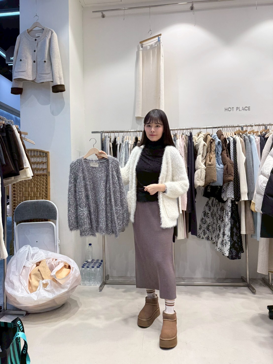 HP5464 派對閃閃針織外套