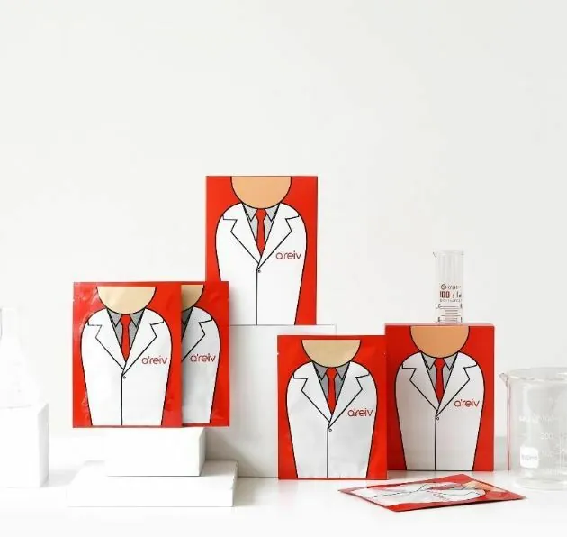 現 貨丨暗粒粉刺暗瘡肌大推!  Agafar A'reiv Lab Mask仙肌水面膜 (1盒5片)