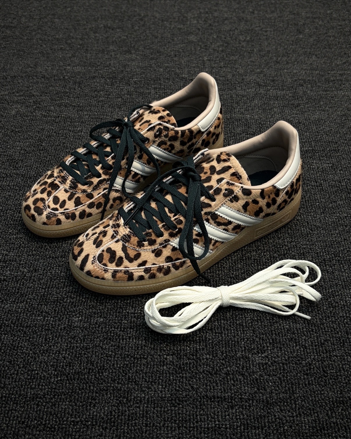 ADIDAS HANDBALL SPEZIAL 豹紋奶油白 復古綠 米黃 咖啡色 焦糖底 男女鞋 KI6678 / 預購