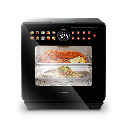 迷你多功能氣炸蒸烤焗爐, 德國寶焗爐, 香港廚房裝修焗爐推薦, 多功能蒸焗爐