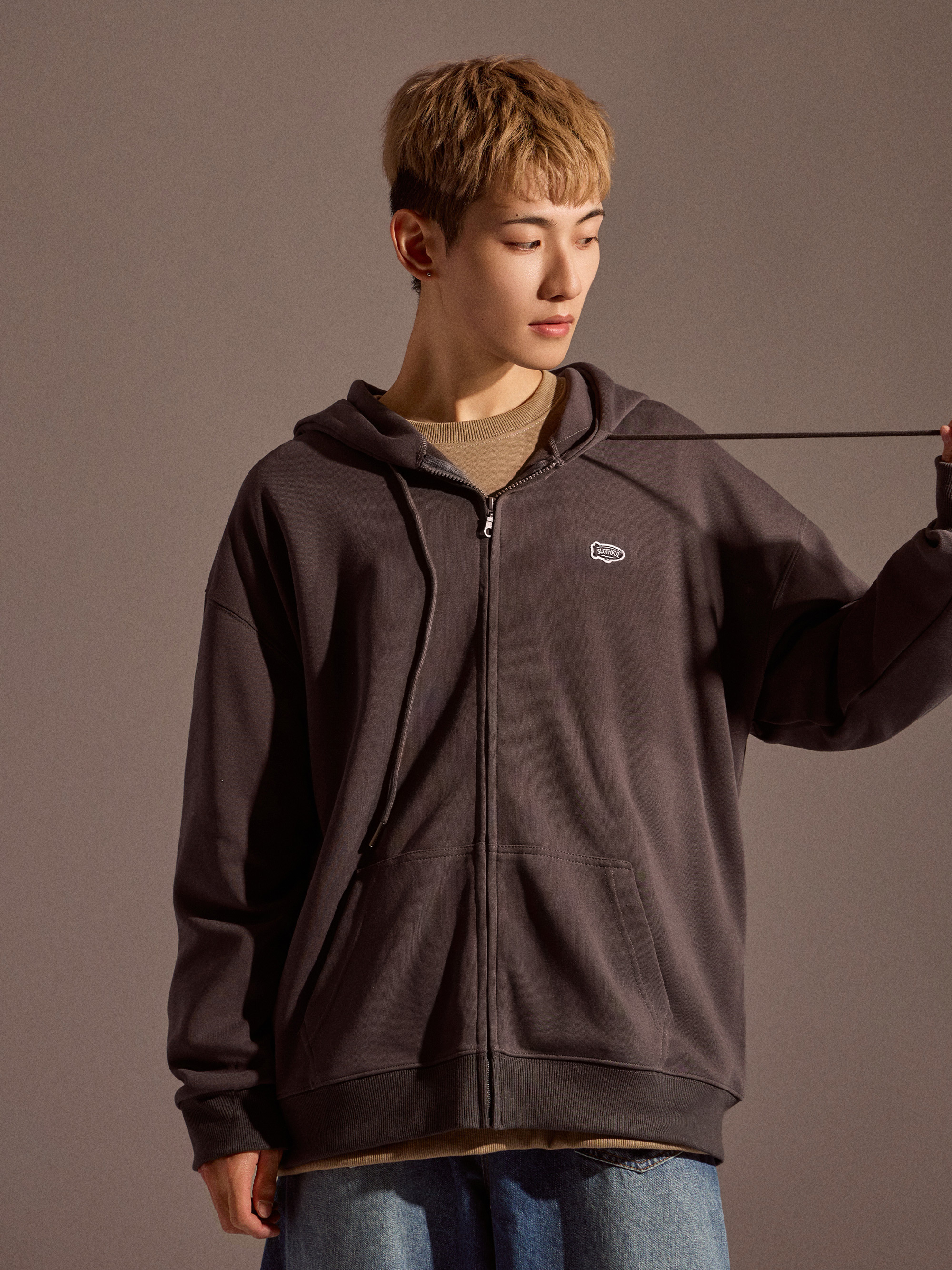 六色大暖流連帽外套